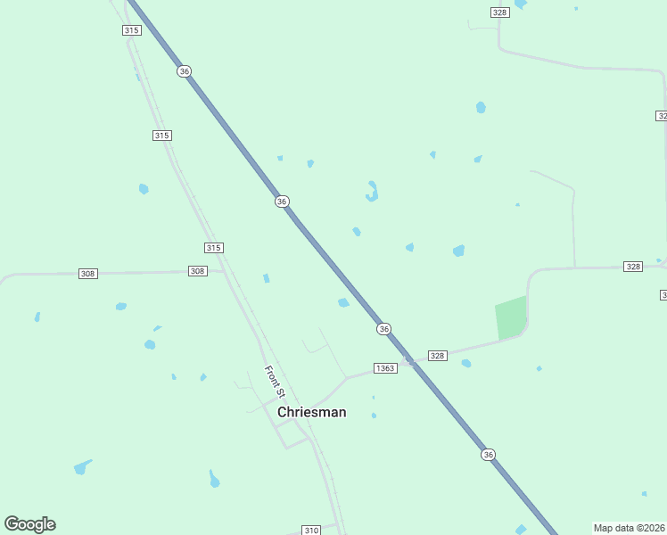 map of restaurants, bars, coffee shops, grocery stores, and more near 6670 Texas 36 in Caldwell