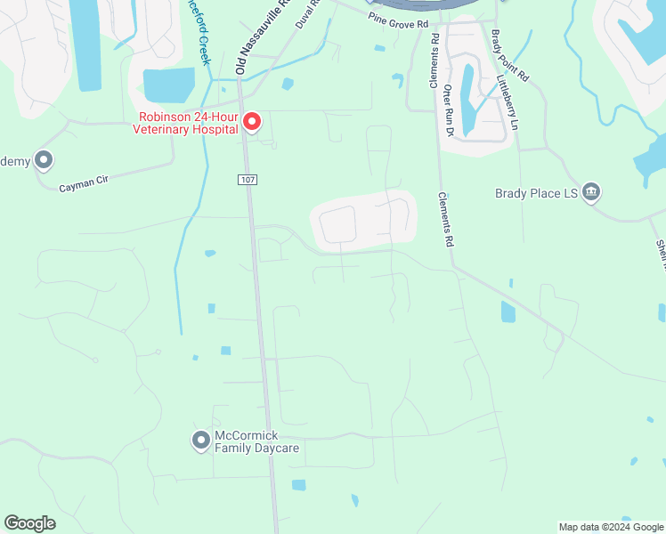 map of restaurants, bars, coffee shops, grocery stores, and more near 92003 Woodlawn Drive in Nassau County