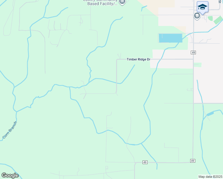 map of restaurants, bars, coffee shops, grocery stores, and more near 14485 Timber Ridge Drive in Loxley