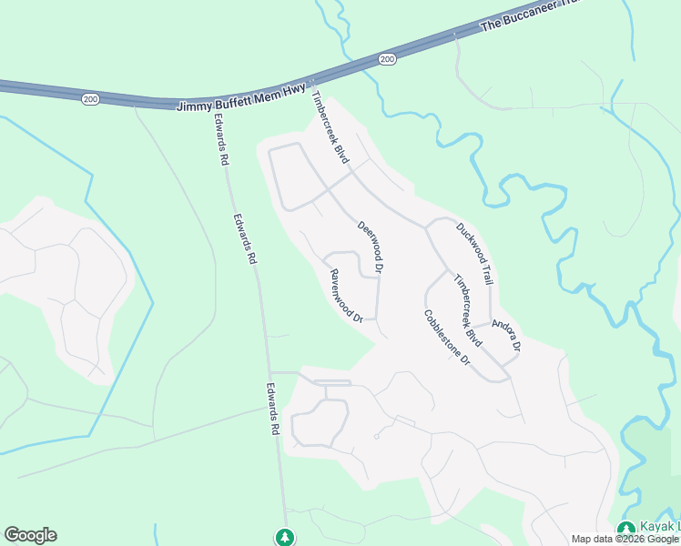 map of restaurants, bars, coffee shops, grocery stores, and more near 75202 Ravenwood Drive in Yulee