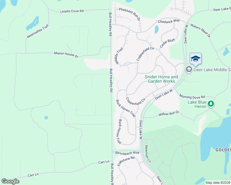map of restaurants, bars, coffee shops, grocery stores, and more near 9552 Buck Haven Trail in Tallahassee