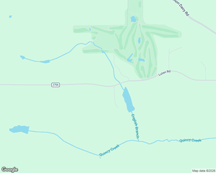 map of restaurants, bars, coffee shops, grocery stores, and more near Luten Road in Quincy