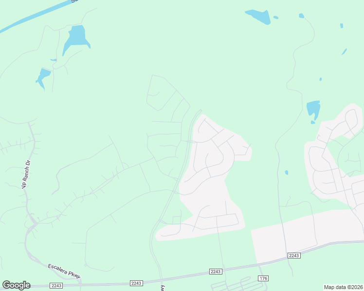 map of restaurants, bars, coffee shops, grocery stores, and more near 409 Escalera Parkway in Georgetown