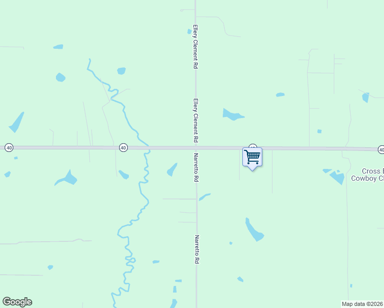 map of restaurants, bars, coffee shops, grocery stores, and more near 20504 Louisiana 40 in Loranger