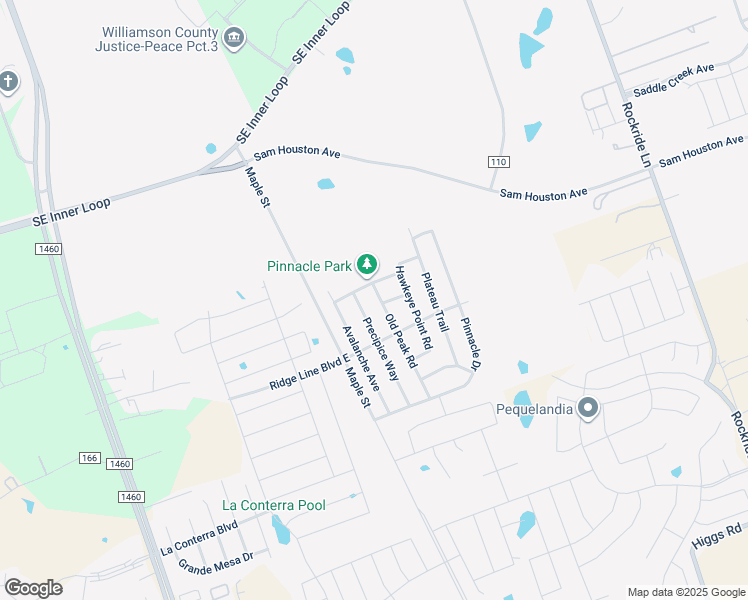 map of restaurants, bars, coffee shops, grocery stores, and more near 208 Old Peak Road in Georgetown