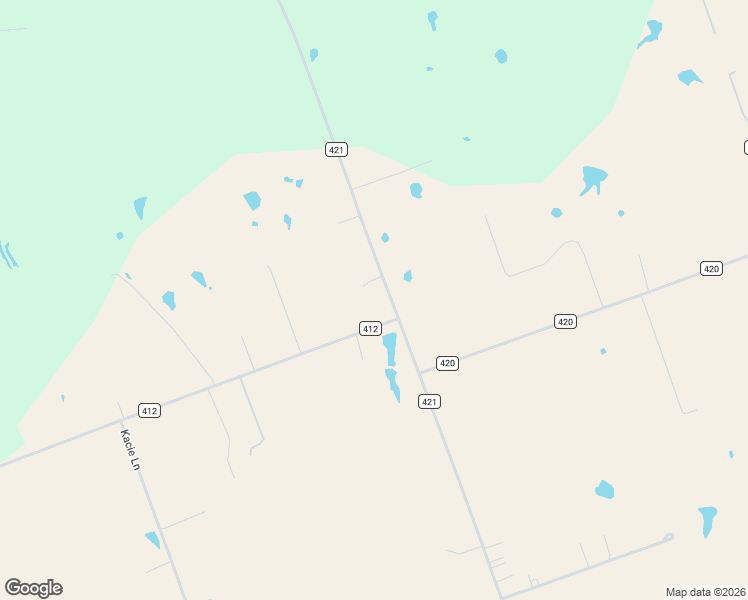 map of restaurants, bars, coffee shops, grocery stores, and more near 1700 County Road 421 in Taylor