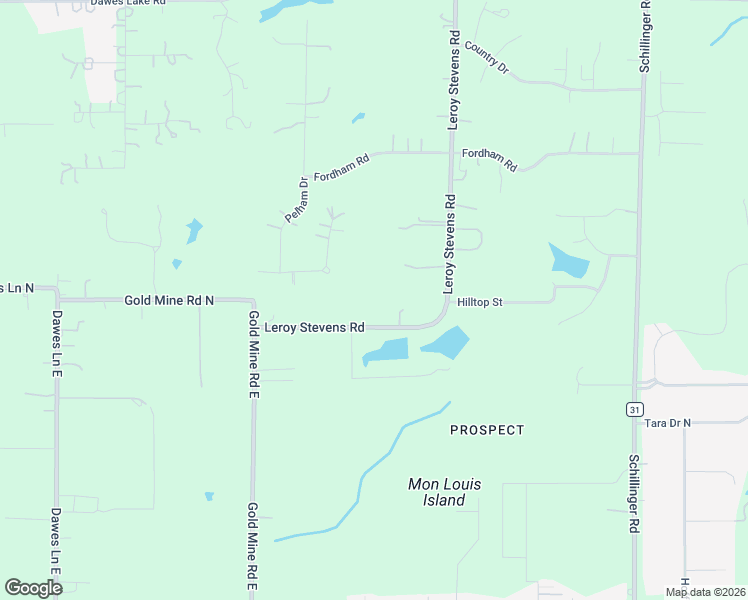 map of restaurants, bars, coffee shops, grocery stores, and more near 4058 Leroy Stevens Road in Mobile