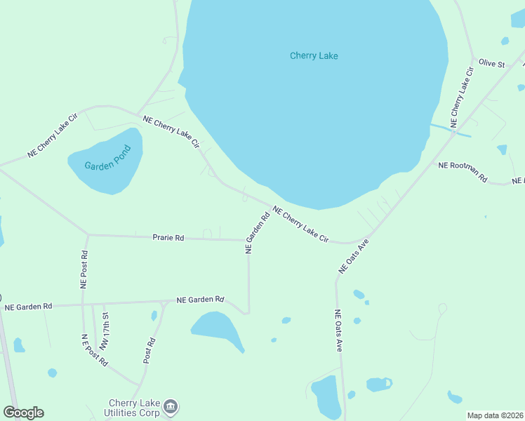 map of restaurants, bars, coffee shops, grocery stores, and more near 1397 Northeast Garden Road in Madison