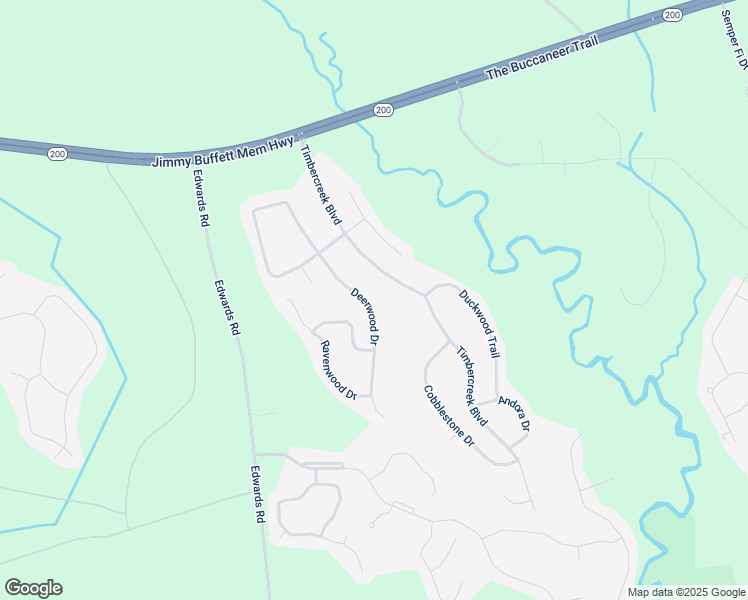 map of restaurants, bars, coffee shops, grocery stores, and more near 76185 Deerwood Drive in Yulee