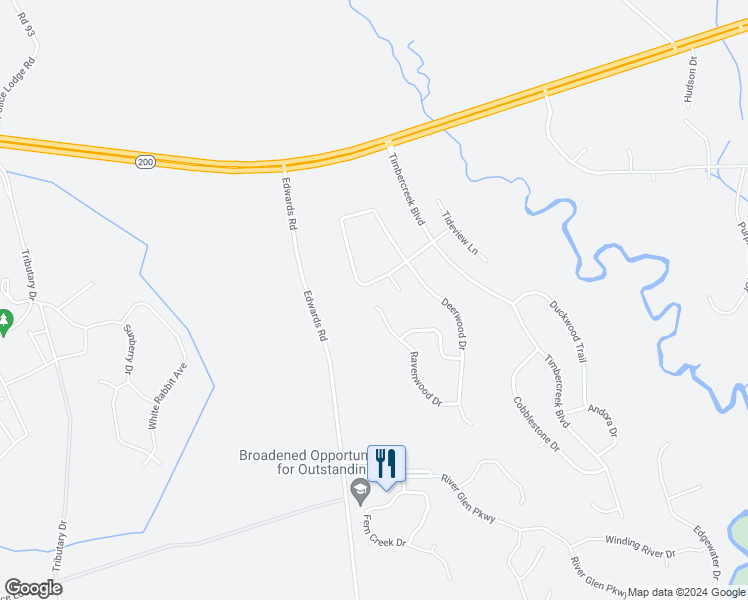 map of restaurants, bars, coffee shops, grocery stores, and more near 75368 Ravenwood Drive in Yulee