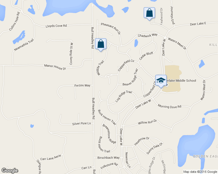 map of restaurants, bars, coffee shops, grocery stores, and more near 1716 Chestnut Hill in Tallahassee