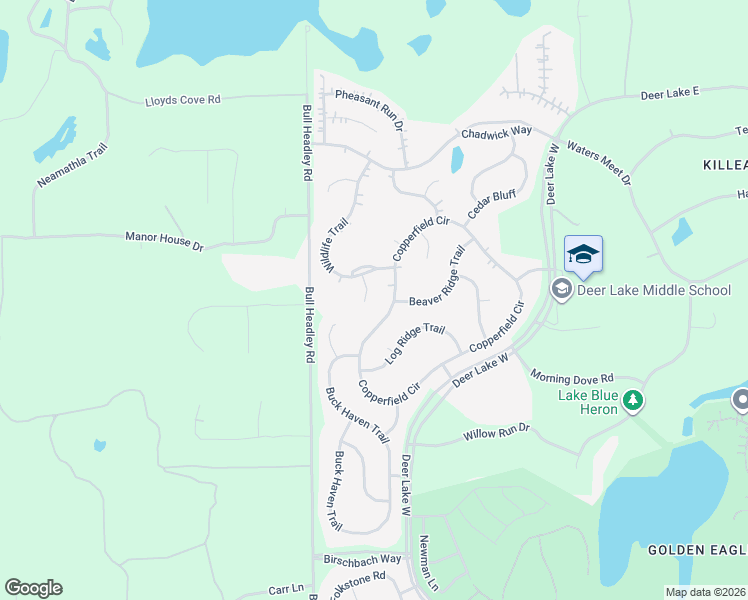 map of restaurants, bars, coffee shops, grocery stores, and more near 1716 Chestnut Hill in Tallahassee