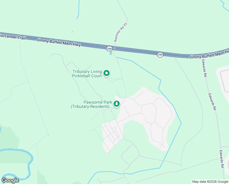 map of restaurants, bars, coffee shops, grocery stores, and more near Unnamed Road in Yulee