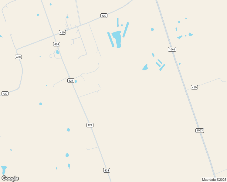 map of restaurants, bars, coffee shops, grocery stores, and more near 5555 County Road 424 in Thrall