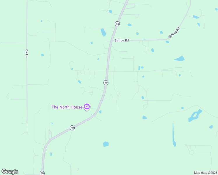 map of restaurants, bars, coffee shops, grocery stores, and more near 21160-21176 Highway 40 in Bush