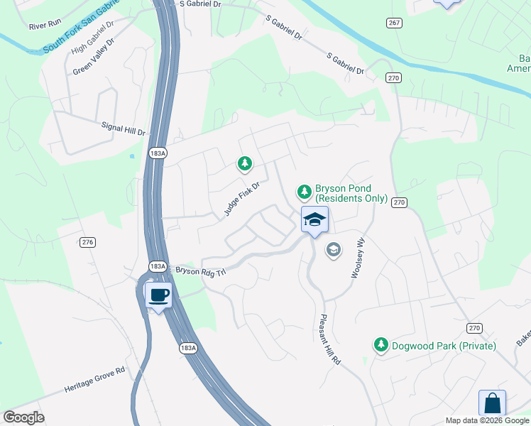 map of restaurants, bars, coffee shops, grocery stores, and more near 709 Germander Road in Leander