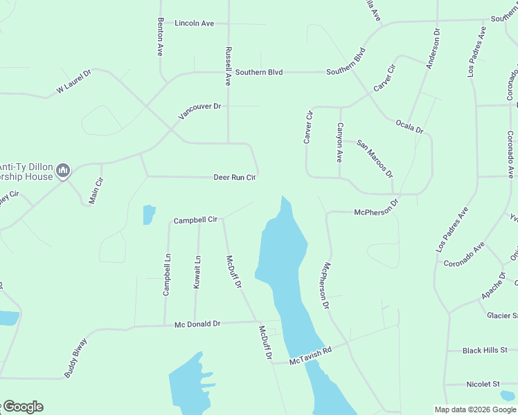 map of restaurants, bars, coffee shops, grocery stores, and more near 2887 Drury Lane in Alford