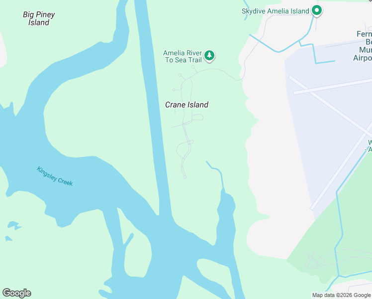 map of restaurants, bars, coffee shops, grocery stores, and more near 4477 Buccaneer Trail in Fernandina Beach
