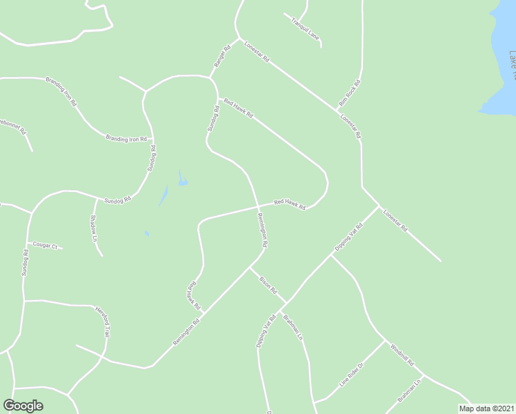 map of restaurants, bars, coffee shops, grocery stores, and more near Red Hawk Road in Walker County