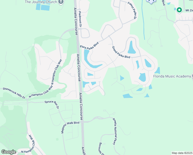 map of restaurants, bars, coffee shops, grocery stores, and more near 83024 Carrie Court in Fernandina Beach