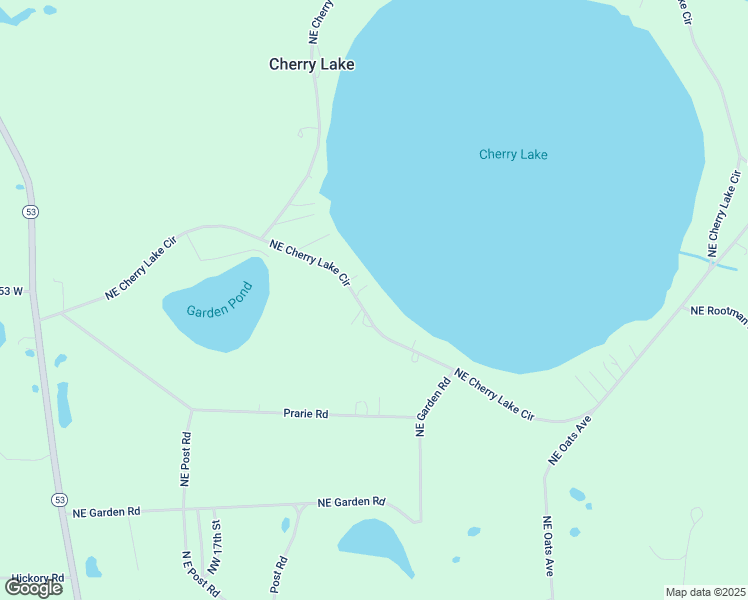 map of restaurants, bars, coffee shops, grocery stores, and more near 1041 Northeast Cherry Lake Circle in Madison