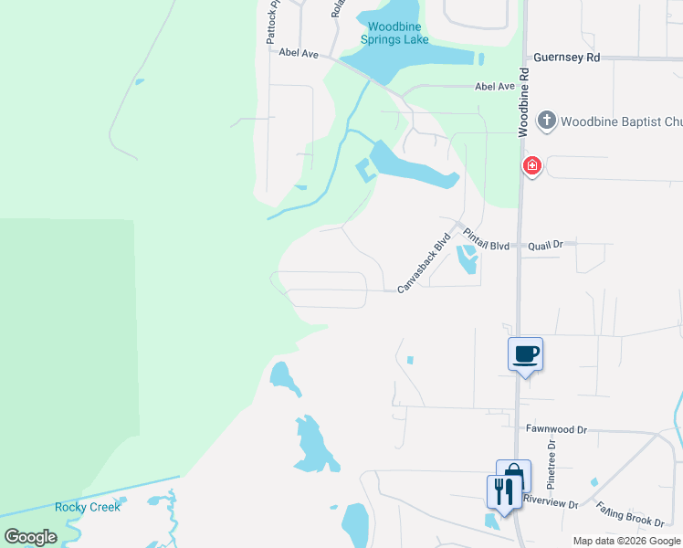 map of restaurants, bars, coffee shops, grocery stores, and more near 4729 Ephrem Lane in Pace