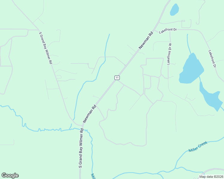 map of restaurants, bars, coffee shops, grocery stores, and more near 3923-4079 Newman Road in Mobile