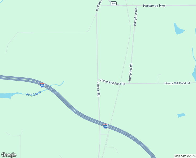 map of restaurants, bars, coffee shops, grocery stores, and more near Cochran Road in Chattahoochee