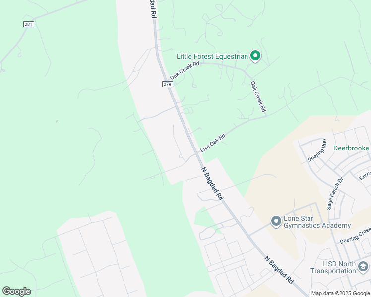 map of restaurants, bars, coffee shops, grocery stores, and more near 3208 Whitt Park Path in Leander