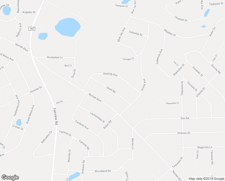 map of restaurants, bars, coffee shops, grocery stores, and more near 3399 Quail Road in Marianna