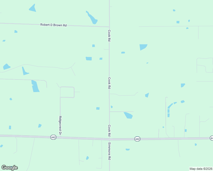 map of restaurants, bars, coffee shops, grocery stores, and more near 52257 Cook Road in Loranger