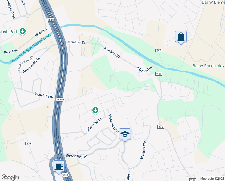 map of restaurants, bars, coffee shops, grocery stores, and more near 2320 Silktassel Road in Leander