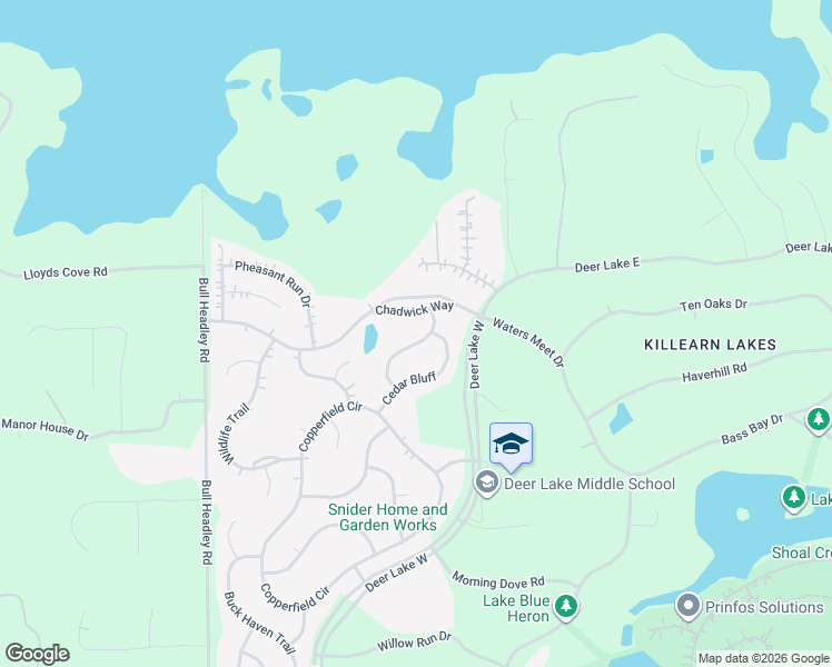 map of restaurants, bars, coffee shops, grocery stores, and more near 13036 Gopher Wood Trail in Tallahassee