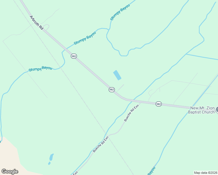 map of restaurants, bars, coffee shops, grocery stores, and more near 4958 Louisiana 982 in Glynn