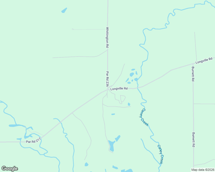 map of restaurants, bars, coffee shops, grocery stores, and more near 252 Par Road 236 in Longville
