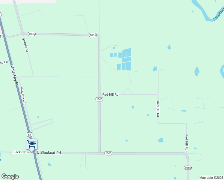 map of restaurants, bars, coffee shops, grocery stores, and more near 52612 Red Hill Road in Independence