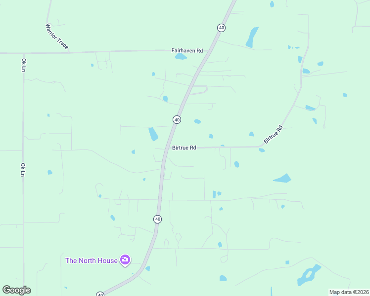 map of restaurants, bars, coffee shops, grocery stores, and more near 21307 Birtrue Road in Bush