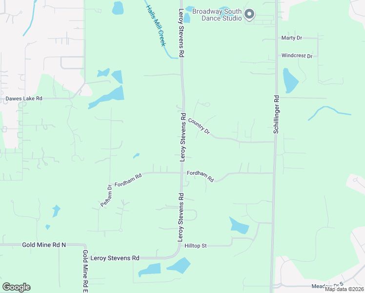 map of restaurants, bars, coffee shops, grocery stores, and more near 3728-3742 Leroy Stevens Rd in Mobile