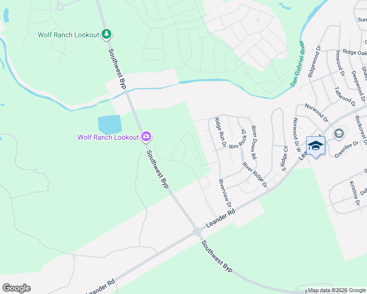 map of restaurants, bars, coffee shops, grocery stores, and more near 103 Manorwood Court in Georgetown