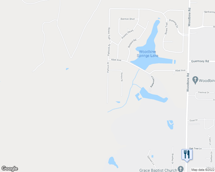 map of restaurants, bars, coffee shops, grocery stores, and more near 4935 Pattock Place in Milton