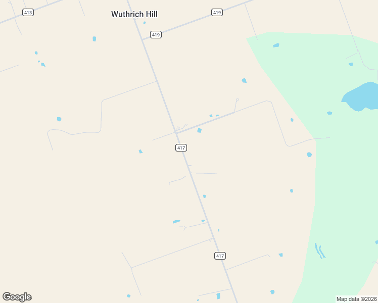 map of restaurants, bars, coffee shops, grocery stores, and more near 3753-3901 County Road 417 in Taylor