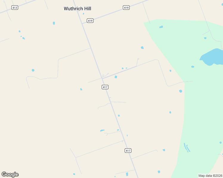 map of restaurants, bars, coffee shops, grocery stores, and more near 3753-3901 County Road 417 in Taylor