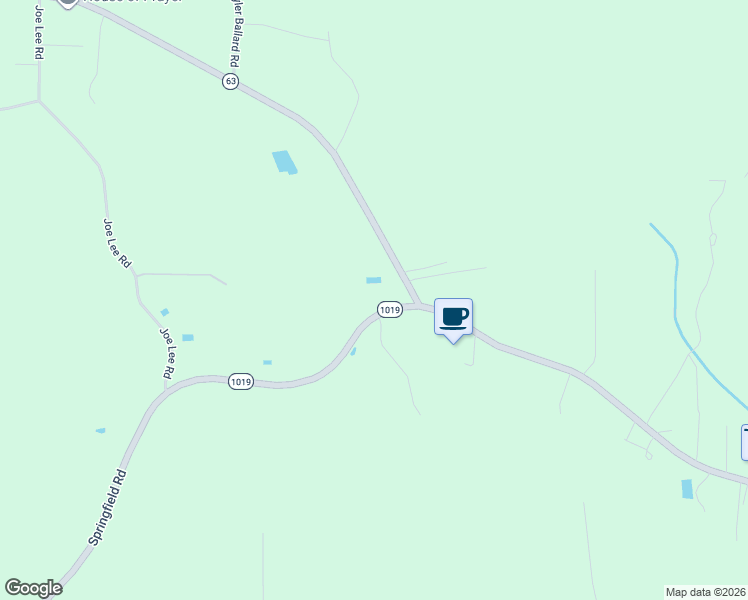 map of restaurants, bars, coffee shops, grocery stores, and more near 15671 Springfield Road in Walker