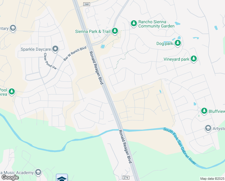 map of restaurants, bars, coffee shops, grocery stores, and more near 620 Saturnia Drive in Georgetown