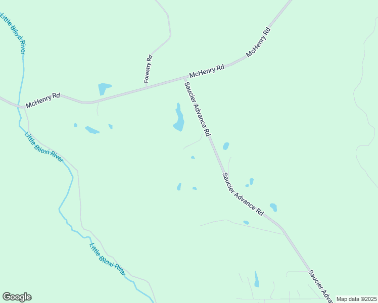 map of restaurants, bars, coffee shops, grocery stores, and more near 24495 Road 202 in Saucier