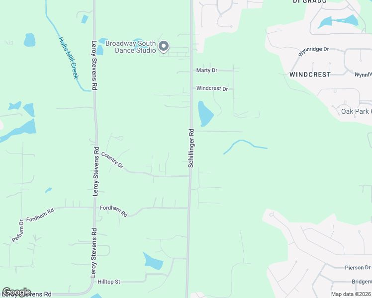 map of restaurants, bars, coffee shops, grocery stores, and more near 3548 Schillinger Road South in Mobile