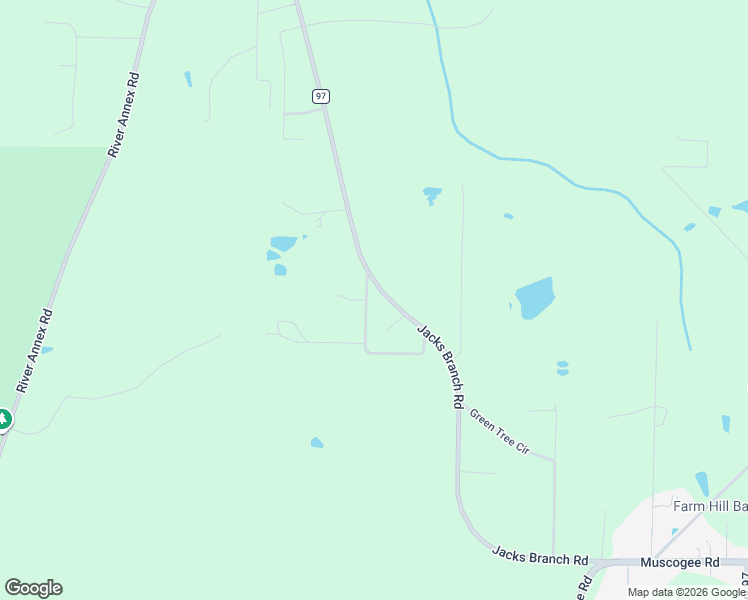 map of restaurants, bars, coffee shops, grocery stores, and more near 500 Annie Bell Drive in Escambia County