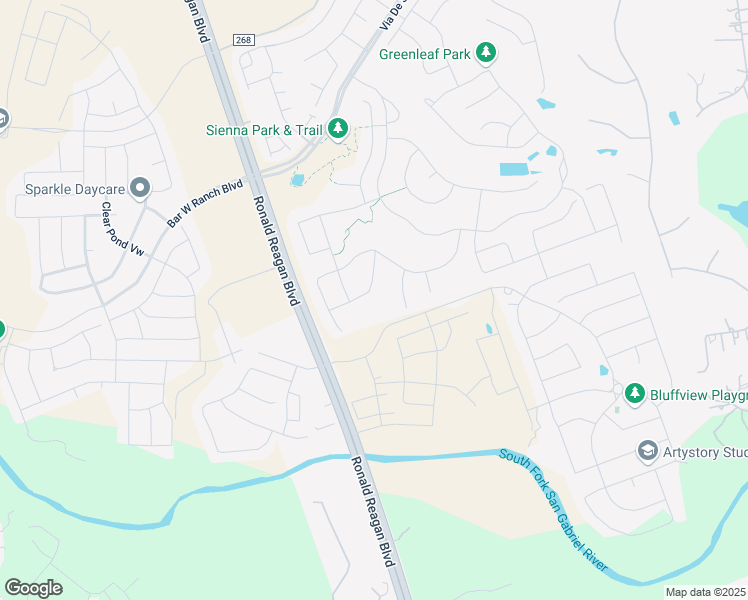 map of restaurants, bars, coffee shops, grocery stores, and more near 120 San Domenico Cove in Georgetown