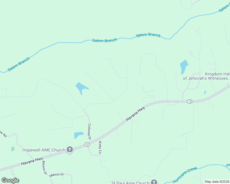 map of restaurants, bars, coffee shops, grocery stores, and more near 46 Bowling Green Drive in Havana