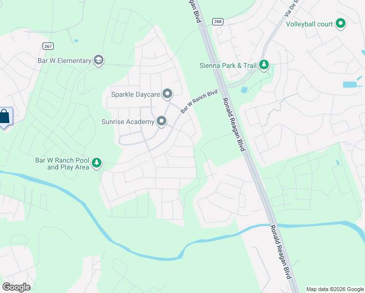 map of restaurants, bars, coffee shops, grocery stores, and more near 2412 Cattle Baron Trail in Leander